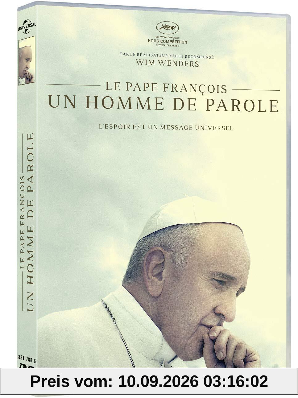 PAPE FRANÇOIS (LE) : UN HOMME DE PAROLE - DVD