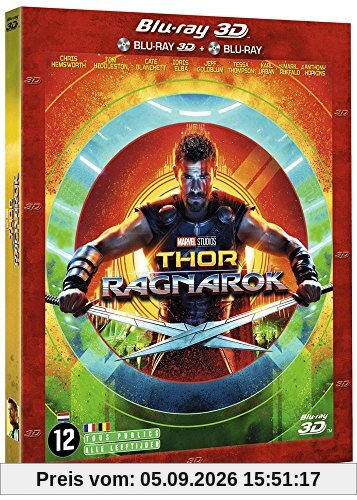 THOR RAGNAROK 3D + 2D [Blu-ray] [Combo Blu-ray 3D + Blu-ray 2D]