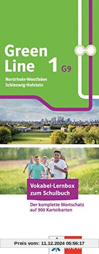 Klett Green Line 1 G9 (Ausgabe ab 2019) Klasse 5 Vokabel-Lernbox zum Schulbuch: Englisch passend zum Lehrwerk üben