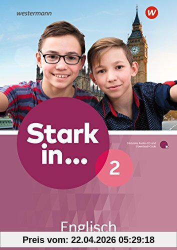 Stark in ... Englisch: Arbeitsheft 2 mit Audio-CD