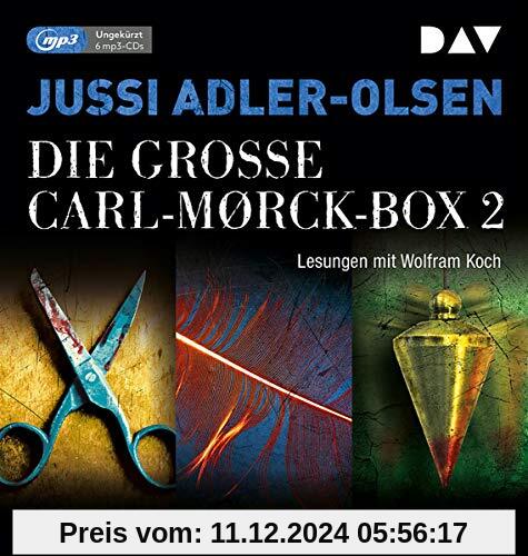 Die große Carl-Morck-Box 2: Ungekürzte Lesungen mit Wolfram Koch (6 mp3-CDs) (Carl-Mørck-Reihe)