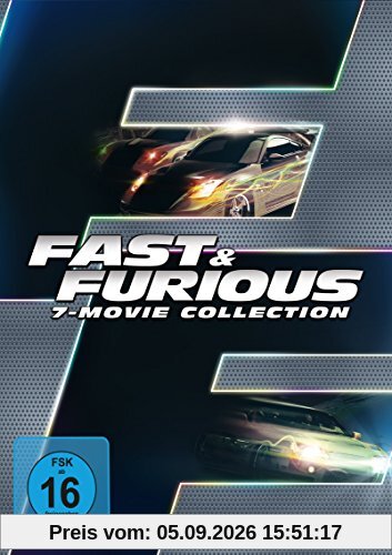 Fast & Furious 1-7 - Box [7 DVDs]