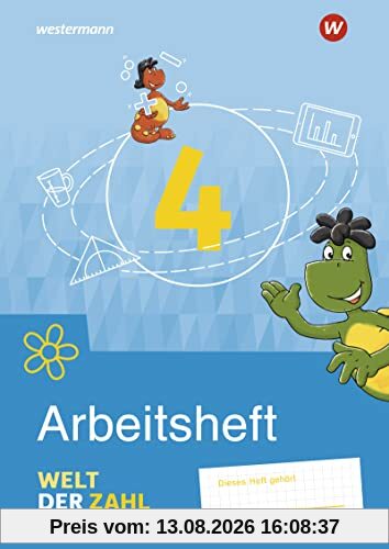 Welt der Zahl - Allgemeine Ausgabe 2021: Arbeitsheft 4