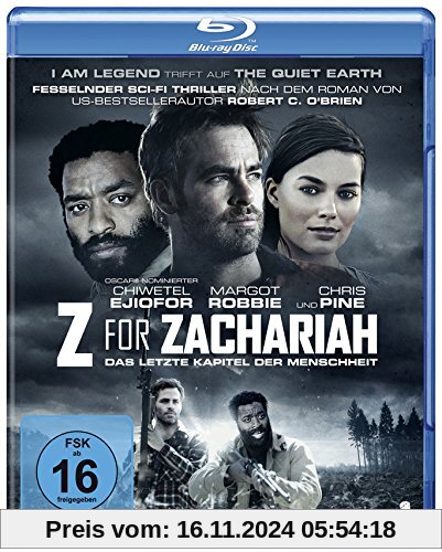 Z for Zachariah - Das letzte Kapitel der Menschheit [Blu-ray]