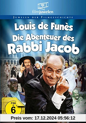 Die Abenteuer des Rabbi Jacob - mit Louis de Funès (Filmjuwelen) [DVD]