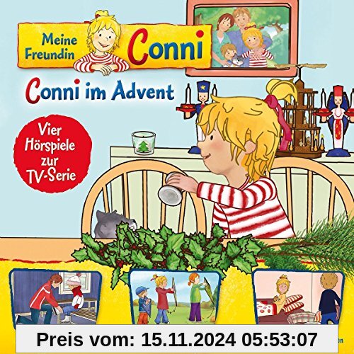 10: Conni im Advent/ Schlittschuh/ Drachen/ Schnupfen