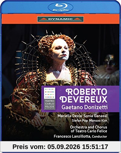 Donizetti: Roberto Devereux (Genua, 2015) [Blu-ray]