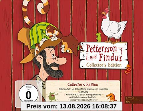 Pettersson und Findus - Collector's Edition (12 DVDs) - Die kompletten Staffeln 1 + 2 sowie die Kinofilme 1-4