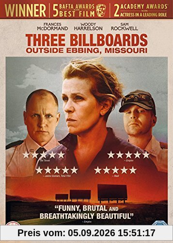 Three Billboards Outside Ebbing, Missouri [DVD] [2018]