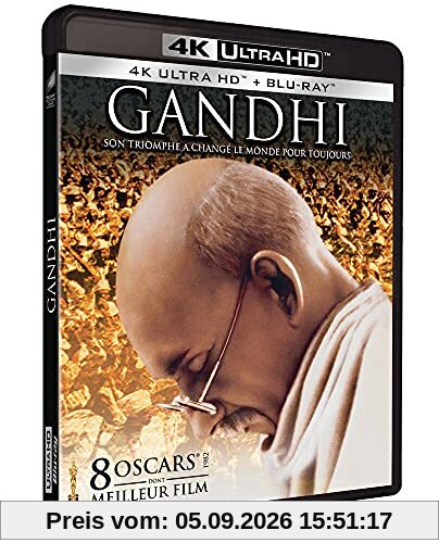 Gandhi 4k Ultra-HD [Blu-ray] [FR Import]