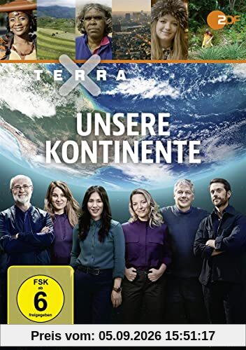 Terra X - Unsere Kontinente [2 DVDs]