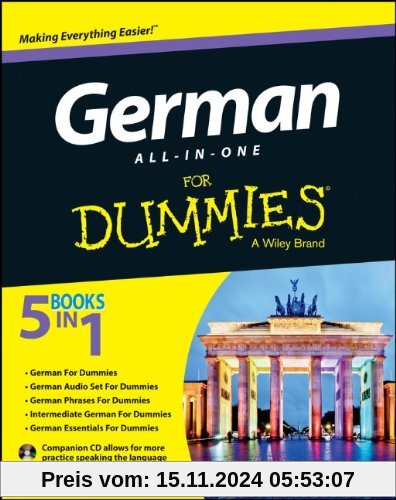 German All-in-One For Dummies: with CD