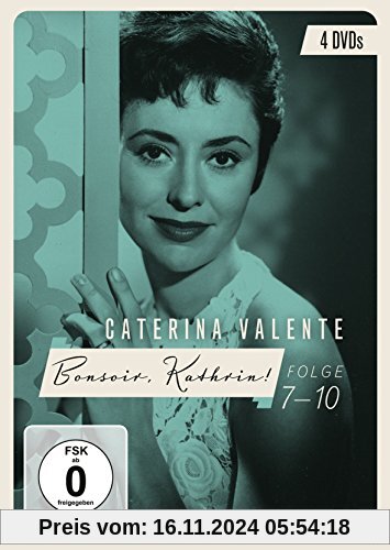 Caterina Valente - Bonsoir, Kathrin Folge 7 - 10 Rarität! Seltene Sonderauflage! 4-fach DVD-Kollektion