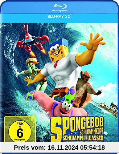 SpongeBob Schwammkopf: Schwamm aus dem Wasser [3D Blu-ray]