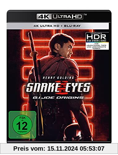 Snake Eyes: G.I. Joe Origins (4K Ultra HD) (+ Blu-ray 2D)