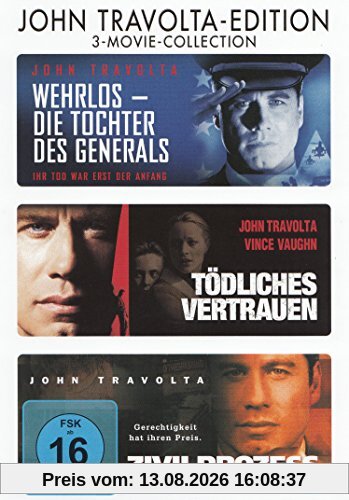John Travolta : Tödliches Vertrauen - Wehrlos Die Tochter Des Generals - Zivilprozess - 3DVD