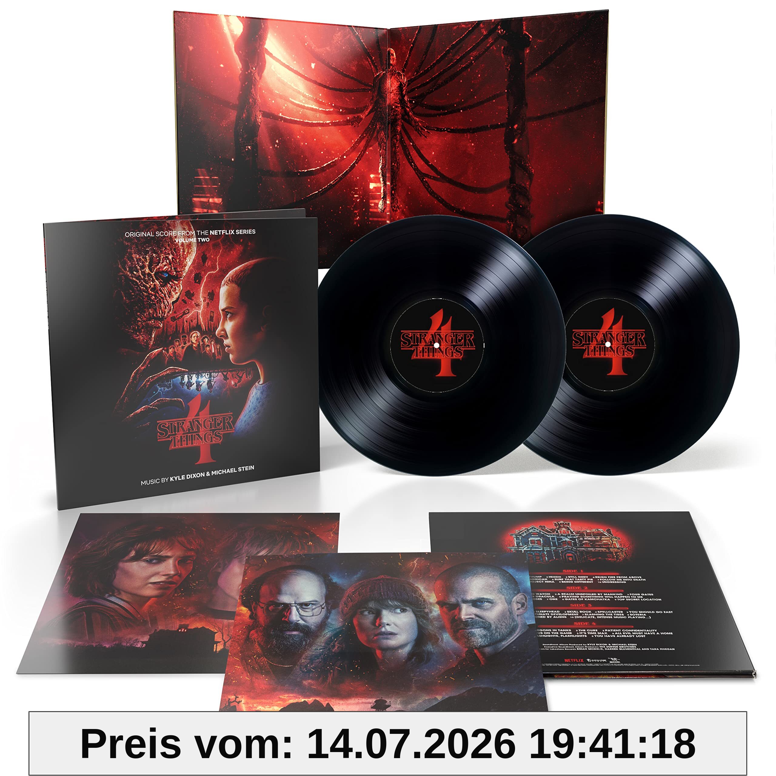 Kyle Dixon & Michael Stein Stranger Things 4, Volume 1 (Netflix Original Series) [Vinyl Lp]