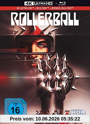 Rollerball - 3-Disc Limited Collector’s Edition im Mediabook (UHD + Blu-Ray + Bonus-Blu-Ray)