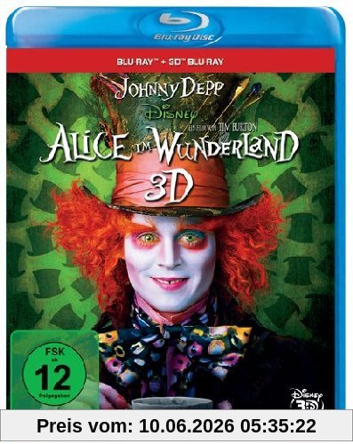 Alice im Wunderland (+ 3D Blu-ray) [Blu-ray]