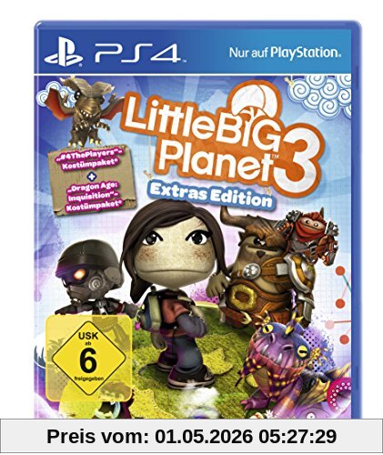 Little Big Planet 3 Extras Edition (exkl. bei Amazon.de) - [PlayStation 4]