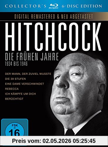 Alfred Hitchcock - Die frühen Jahre - 1934 bis 1946 [Blu-ray] [Collector's Edition]