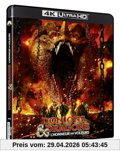 Donjons & dragons : l'honneur des voleurs 4k ultra hd [Blu-ray] [FR Import]