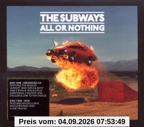 All Or Nothing (DigiPak CD& DVD)