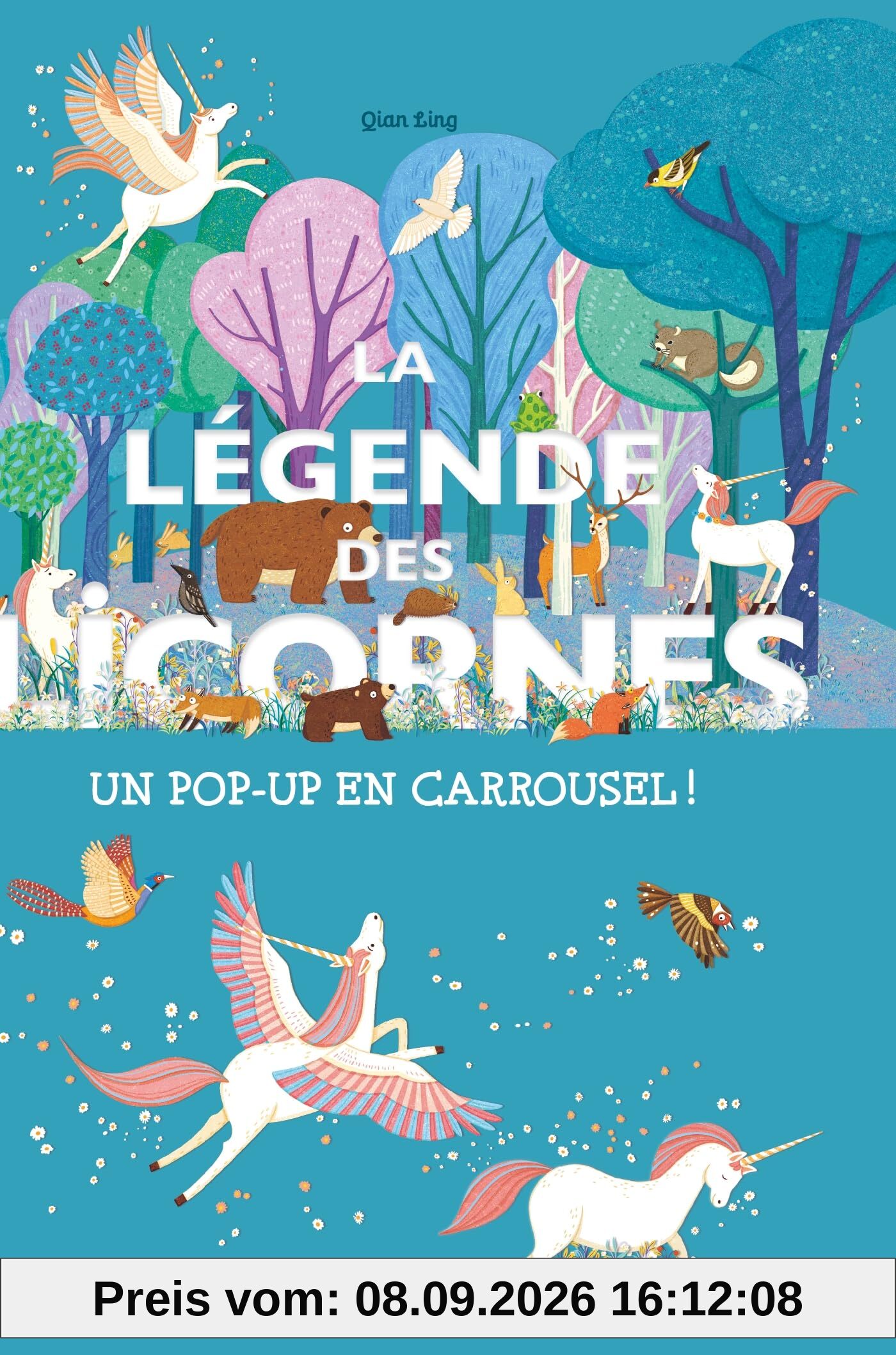 La légende des licornes : un pop-up en carrousel !