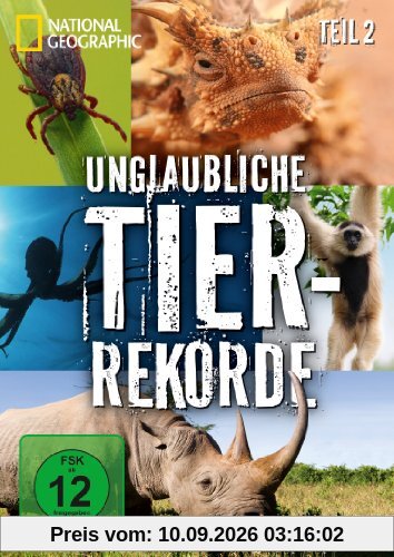 National Geographic - Unglaubliche Tierrekorde, Teil 2 [2 DVDs]