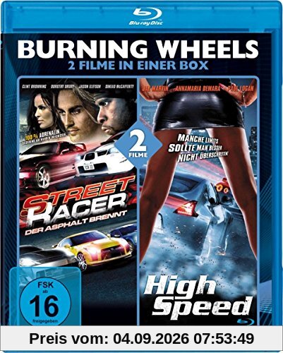 Burning Wheels: Street Racer/High Speed [Blu-ray]