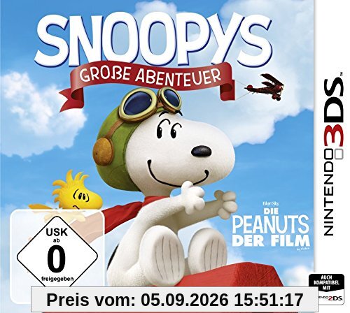 Snoopys Große Abenteuer - [3DS]
