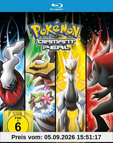 Pokémon: Diamant und Perl - Movie Collection (4 Filme) [Blu-ray]