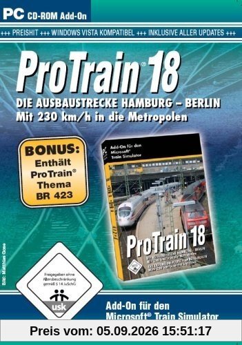 Train Simulator - ProTrain 18: Berlin - Hamburg + Bonus