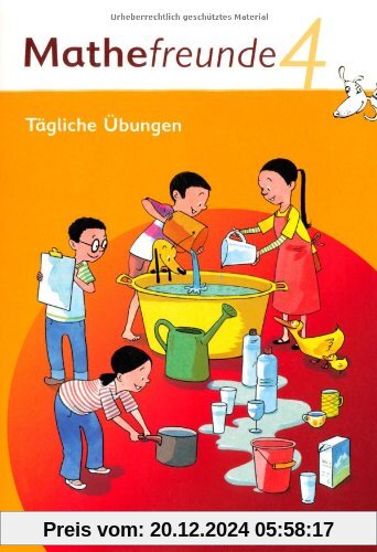 Mathefreunde - Nord/Süd: 4. Schuljahr - Tägliche Übungen: Arbeitsheft