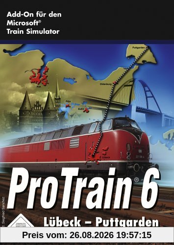 Train Simulator - Pro Train 6 Vogelfluglinie Lübeck - Puttgarden