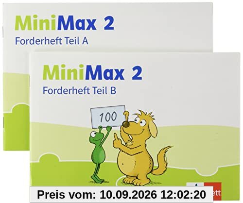 MiniMax 2: Forderheft (Teil A und Teil B) Klasse 2 (MiniMax. Ausgabe ab 2019)
