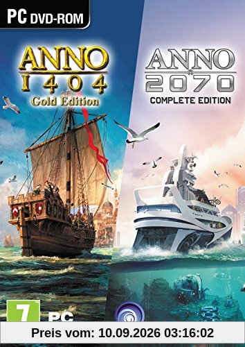 Anno 1404 Gold Edition and Anno 2070 Double Pack (PC DVD) [UK IMPORT]