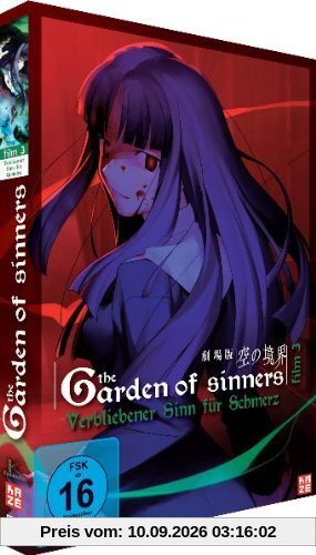 Garden of Sinners - Film 3: Verbliebener Sinn für Schmerz (+ Soundtrack) [2 DVDs]