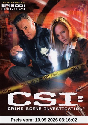 CSI - Crime Scene Investigation Stagione 03 Episodi 13-23 [3 DVDs] [IT Import]
