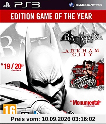 Third Party - Batman Arkham City - édition jeu de l'année Occasion [ PS3 ] - 5051889287544