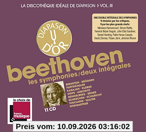 La Discothèque Idéale de Diapason, Vol. 3 / Beethoven : les 9 Symphonies.