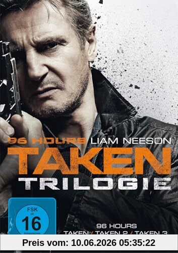 96 Hours - Taken 1-3 [3 DVDs]