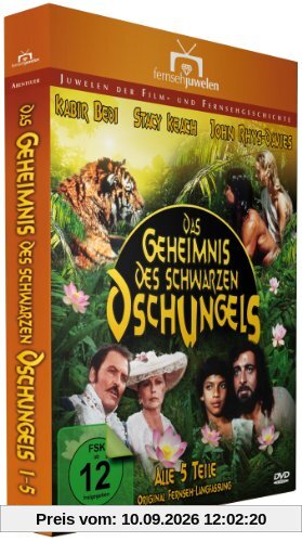 Das Geheimnis des schwarzen Dschungels - Die Original-Langfassung in 5 Teilen [2 DVDs]