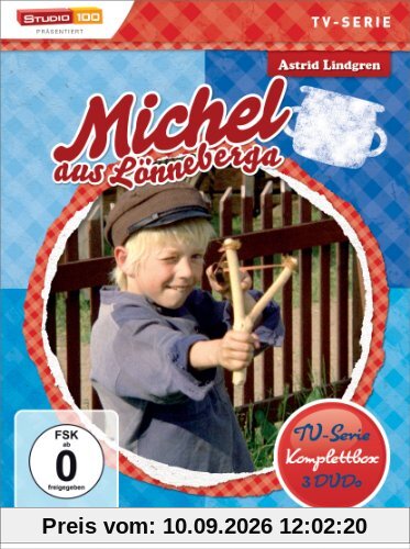 Astrid Lindgren: Michel aus Lönneberga - TV-Serie Komplettbox (TV-Edition, 3 Discs)