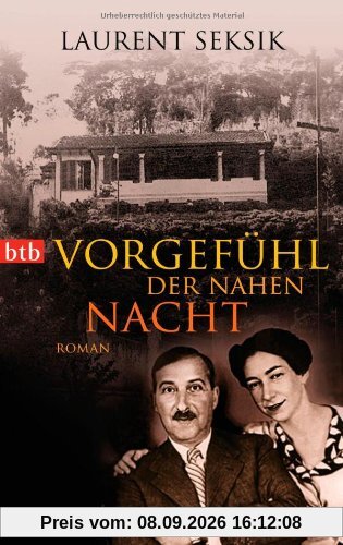 Vorgefühl der nahen Nacht: Roman