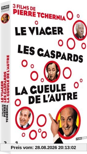 Coffret pierre tchernia : les gaspards ; la gueule de l'autre ; le viager [FR IMPORT]