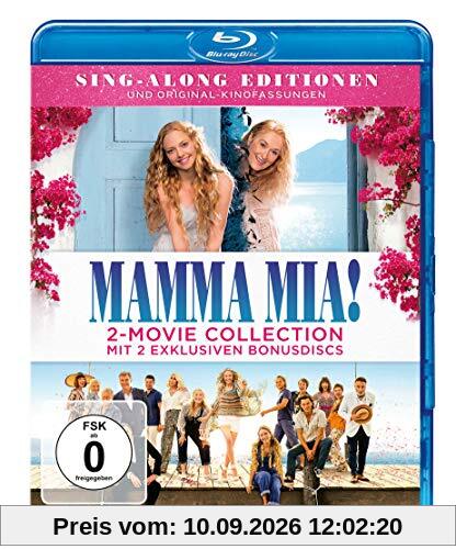 Mamma Mia! / Mamma Mia! Here we go again (+ 2 Bonus-Discs) [Blu-ray]