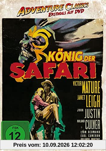 König der Safari - Kinofassung 1956 - Gefährliche Abenteuer im Dschungel mit Victor Mature / von Terence Young