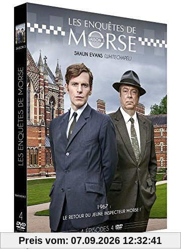 Coffret les enquêtes de morse, saison 3 [FR Import]