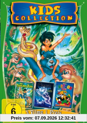 Kids Collection (Das Dschungelbuch, Casper, Cartoon Mania) - 3 Filme auf 1 DVD